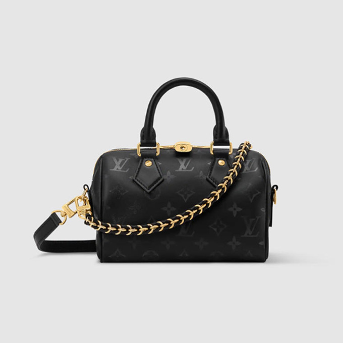 lv louis vuitton speedy bandoulière 20 monogram ink handbag #m3a079